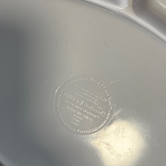 Children's Dinnerware Set with Rabbit Design - Picture 9 of 10